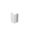 Corner Mount - Stainless Steel - Hikvision White