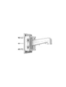 Vertical Pole Mount Bracket - Aluminum Alloy & Steel - Hikvision white