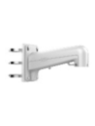 Vertical Pole Mount Bracket - Aluminum Alloy & Steel - Hikvision White