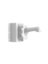 Corner Mount for Speed Dome - Aluminum Alloy and Steel - Hikvision White