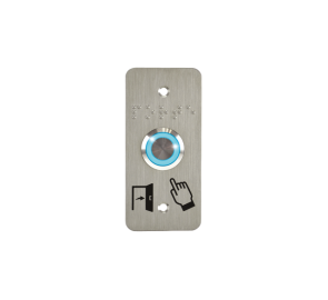 Bouton poussoir inox lumineux