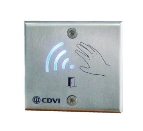 Bouton poussoir sans contact