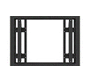 Modular bracket, frame part