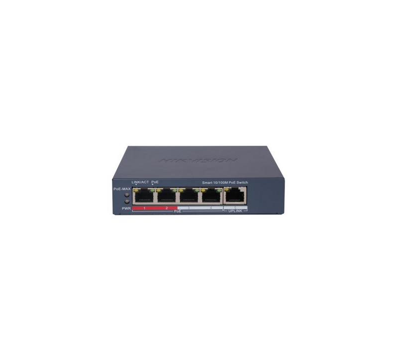 L2 - Smart Managed - 4 10/100M RJ45 PoE ports and Preview