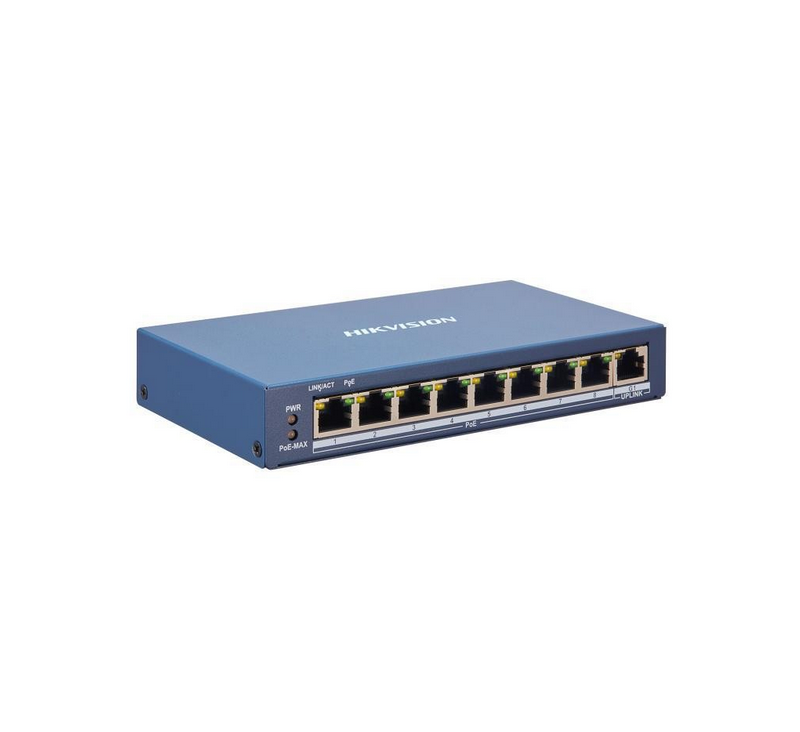 L2 - Smart Managed - 8 10/100M RJ45 PoE ports - and Preview