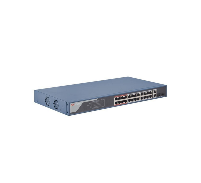 L2 - Smart Managed - 24 10/100M RJ45 PoE ports -