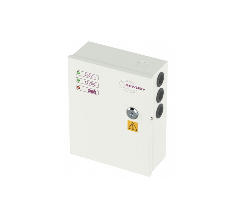 Alimentation à découpage 12V/3A répartis sur 4 sorties séparées max 0,9A - Coffret métal