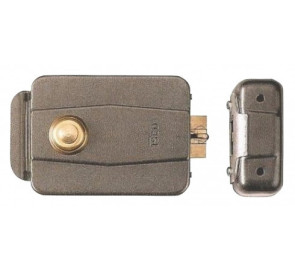 Serrure pour porte en bois