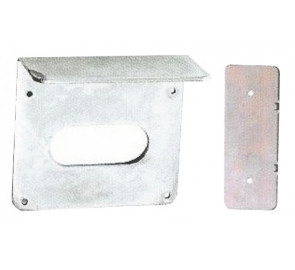 Contre-plaque en acier