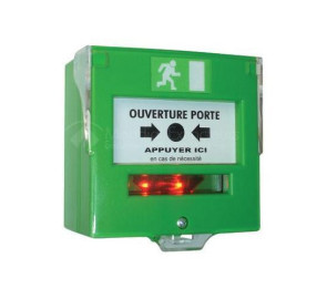 Déclencheur manuel vert