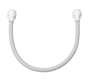 Gaine blanche avec embouts