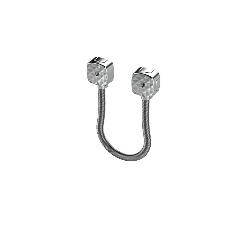 Passage de câble en applique diamètre 13 mm + ressort INOX 40 cm