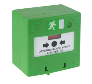 Déclencheur manuel vert