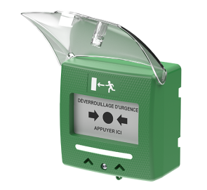 Déclencheur manuel vert 2...