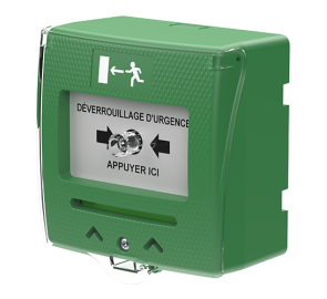 Déclencheur manuel vert 2...