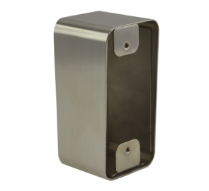 Boîtier applique acier...