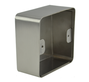 Boîtier applique acier...