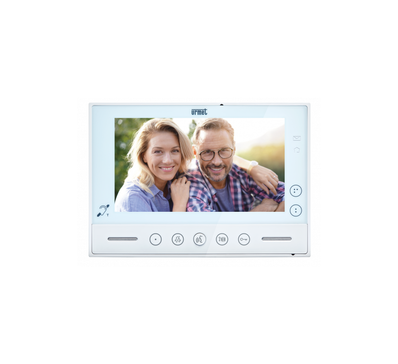 Moniteur vidéo couleur 7” 2 VOICE MODO Blanc