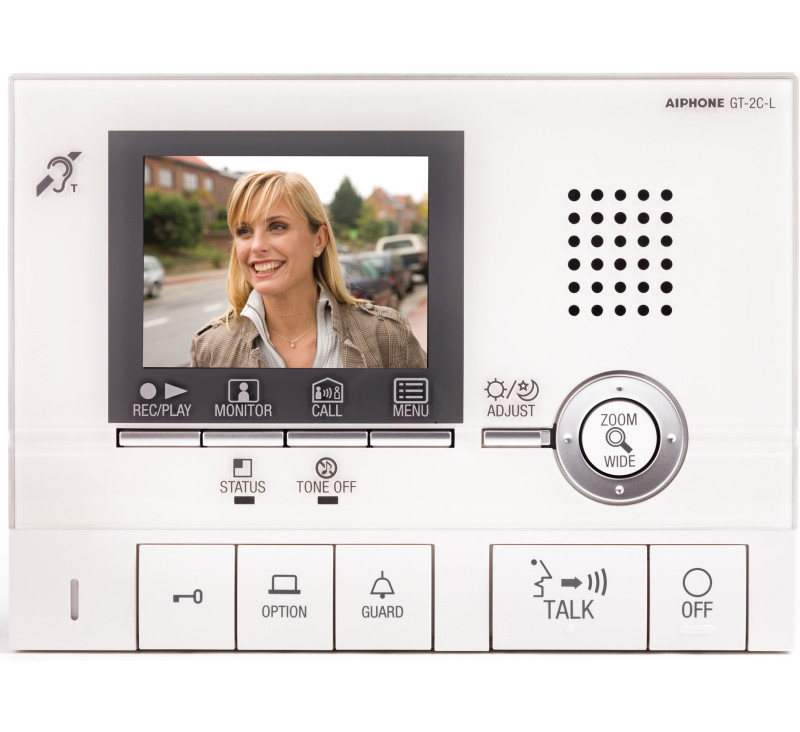 Moniteur principal couleur mains libres