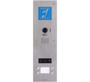 Platine vidéo inox...