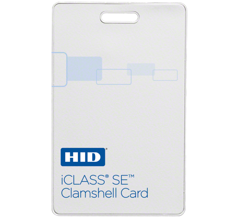 Carte ICLASS 2080 HID format « cleamshell »